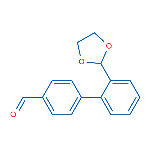 2'-(1,3-Dioxolan-2-yl)-[1,1'-biphenyl]-4-carbaldehyde 1g