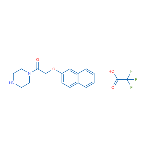 2-(Naphthalen-2-yloxy)-1-(piperazin-1-yl)ethanone 2,2,2-trifluoroacetate 5g