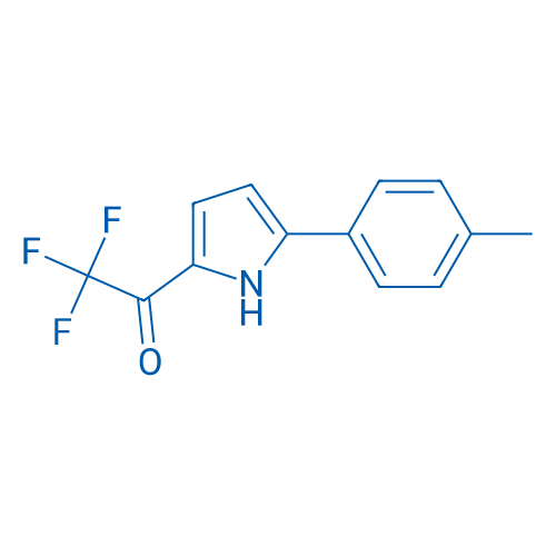 2,2,2-Trifluoro-1-(5-(p-tolyl)-1h-pyrrol-2-yl)ethan-1-one 1g