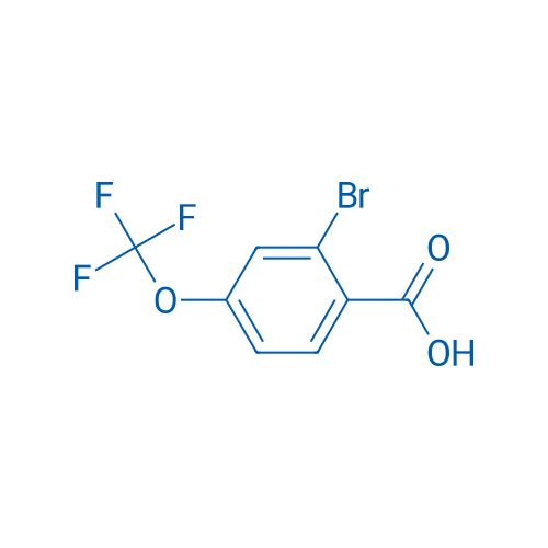 2-Bromo-4-(trifluoromethoxy)benzonic acid 250mg