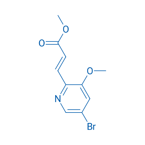 Methyl 3-(5-bromo-3-methoxypyridin-2-yl)acrylate 1g