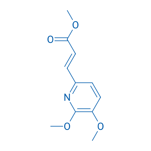 Methyl 3-(5,6-dimethoxypyridin-2-yl)acrylate 1g