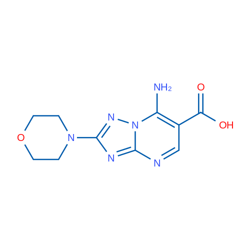 7-Amino-2-(morpholin-4-yl)-[1,2,4]triazolo[1,5-a]pyrimidine-6-carboxylic acid 1g
