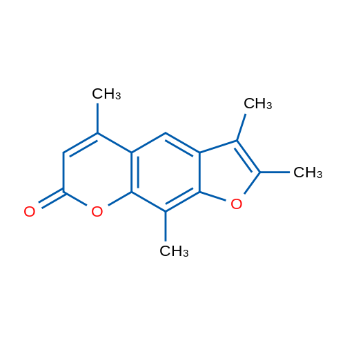 2,3,5,9-Tetramethyl-7H-furo[3,2-g]chromen-7-one 1g