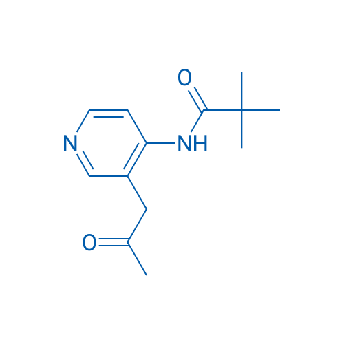 N-(3-(2-Oxopropyl)pyridin-4-yl)pivalamide 1g