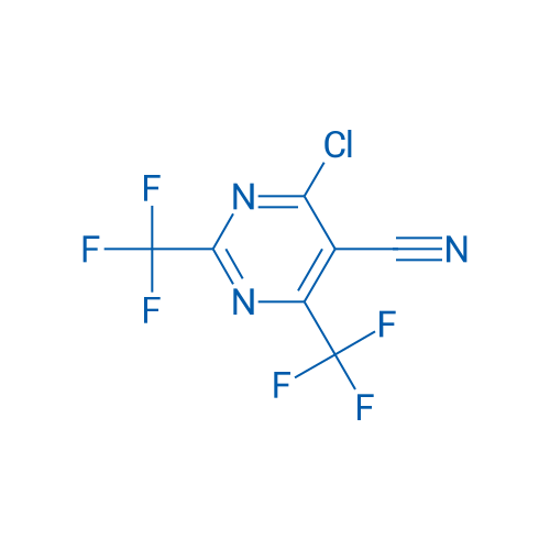 4-Chloro-2,6-bis(trifluoromethyl)pyrimidine-5-carbonitrile 1g
