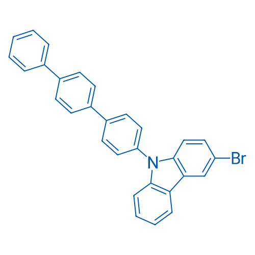 3-Bromo-9-([1,1':4',1''-terphenyl]-4-yl)-9H-carbazole 250mg