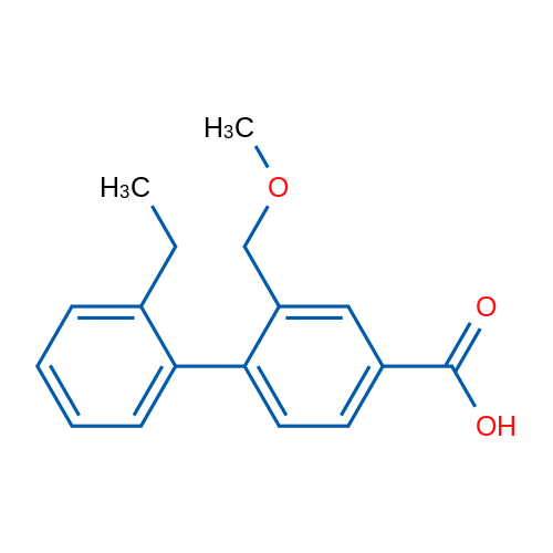 2'-Ethyl-2-(methoxymethyl)-[1,1'-biphenyl]-4-carboxylic acid 1g