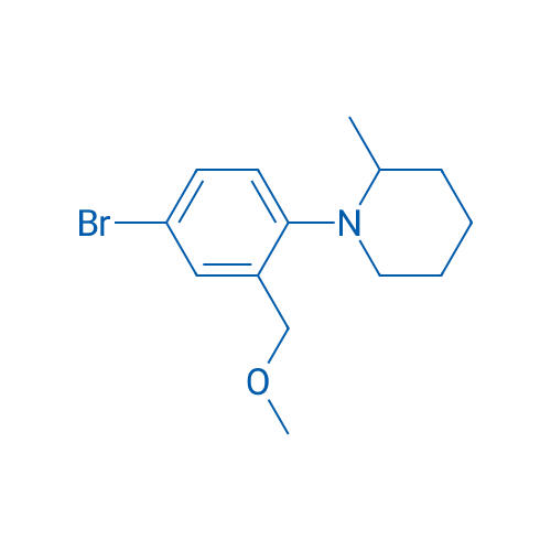 1-(4-Bromo-2-(methoxymethyl)phenyl)-2-methylpiperidine 1g