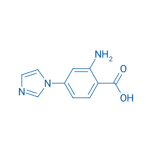 2-Amino-4-(1H-imidazol-1-yl)benzoic acid 250mg