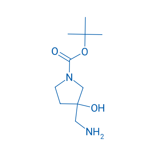 tert-Butyl 3-(aminomethyl)-3-hydroxypyrrolidine-1-carboxylate 1g