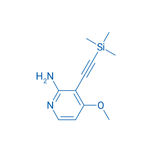 4-Methoxy-3-((trimethylsilyl)ethynyl)pyridin-2-amine 1g