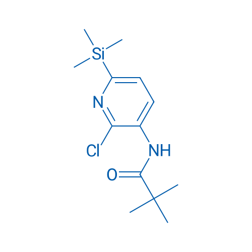 N-(2-Chloro-6-(trimethylsilyl)pyridin-3-yl)pivalamide 1g