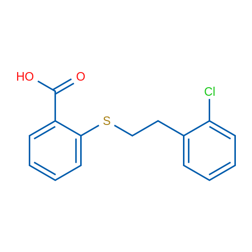 2-((2-Chlorophenethyl)thio)benzoic acid 1g