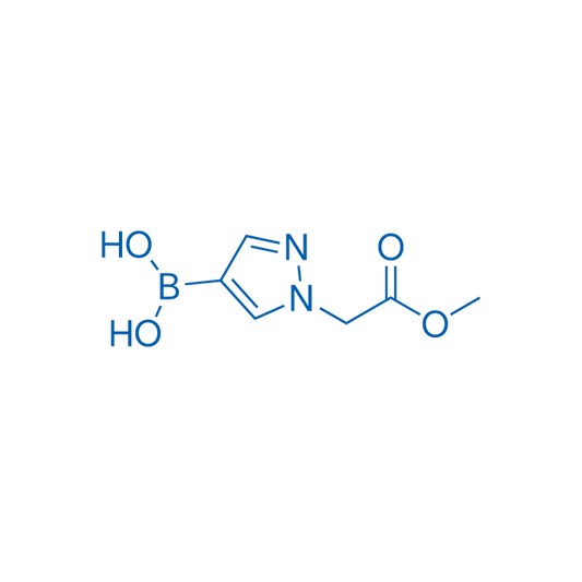 (1-(2-Methoxy-2-oxoethyl)-1H-pyrazol-4-yl)boronic acid 5g