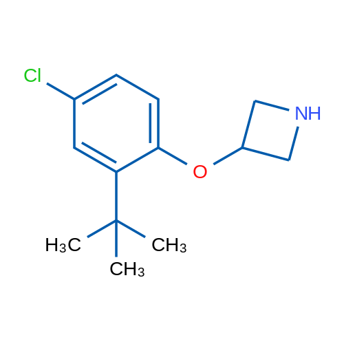 3-(2-(tert-Butyl)-4-chlorophenoxy)azetidine 5g