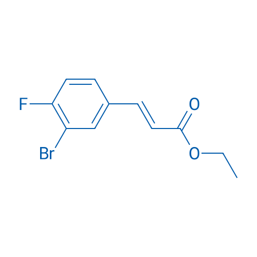(2E)-3-(3-BRomo-4-fluorophenyl)-2-propenoic acid, ethyl ester 1g