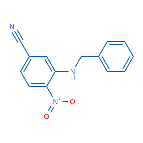 3-(Benzylamino)-4-nitrobenzonitrile 1g