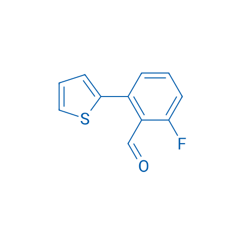 2-Fluoro-6-(thiophen-2-yl)benzaldehyde 1g