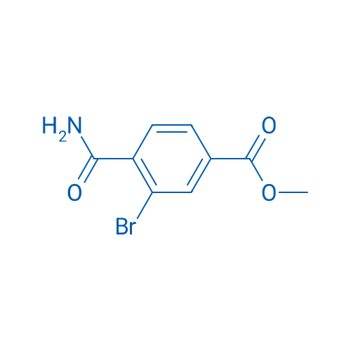 Methyl 3-bromo-4-carbamoylbenzoate 1g