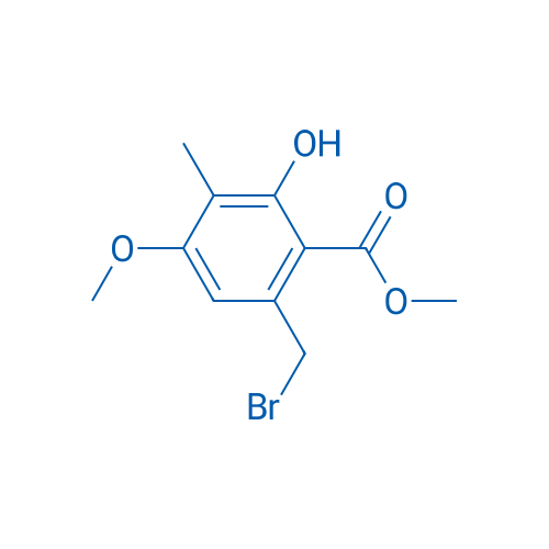 Methyl 6-(bromomethyl)-2-hydroxy-4-methoxy-3-methylbenzoate 1g