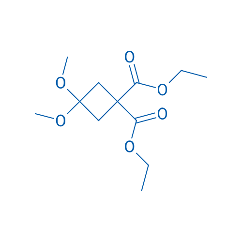 1,1-diethyl 3,3-dimethoxycyclobutane-1,1-dicarboxylate 100mg