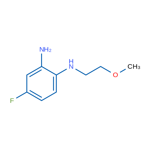 4-Fluoro-N1-(2-methoxyethyl)benzene-1,2-diamine 1g