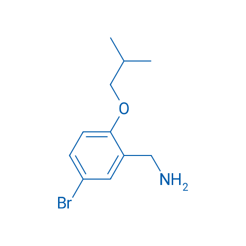 (5-Bromo-2-isobutoxyphenyl)methanamine 1g