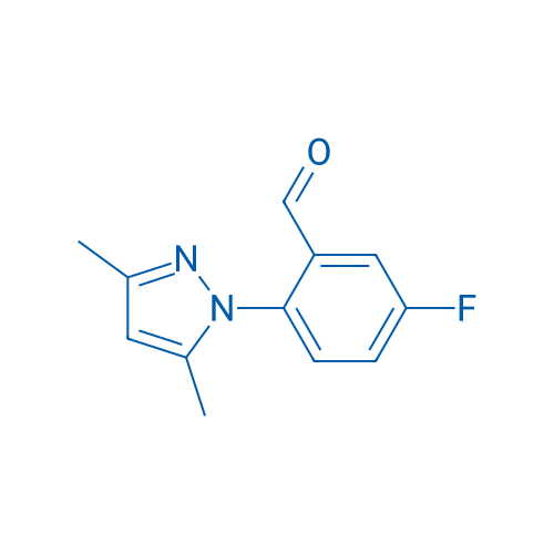 2-(3,5-Dimethyl-1H-pyrazol-1-yl)-5-fluorobenzaldehyde 1g