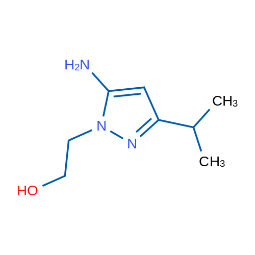 2-[5-Amino-3-(propan-2-yl)-1h-pyrazol-1-yl]ethan-1-ol 1g