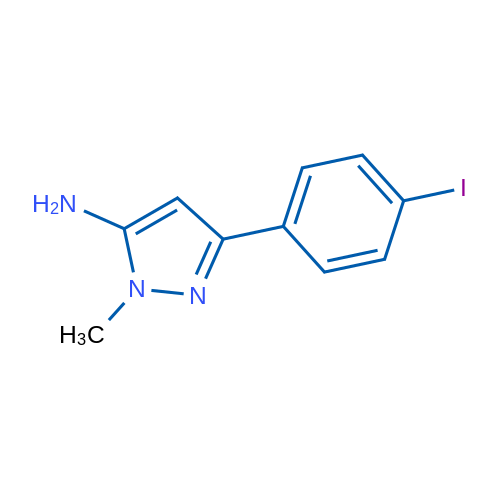 3-(4-Iodophenyl)-1-methyl-1h-pyrazol-5-amine 1g