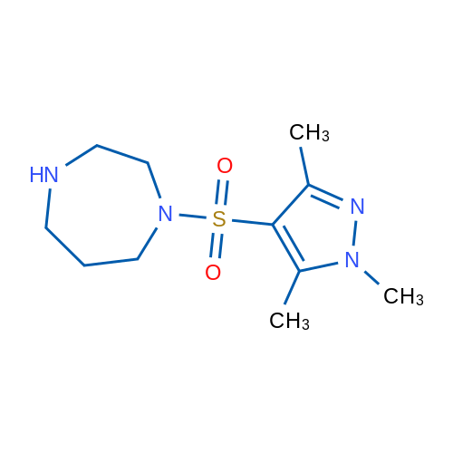 1-((1,3,5-Trimethyl-1H-pyrazol-4-yl)sulfonyl)-1,4-diazepane 1g