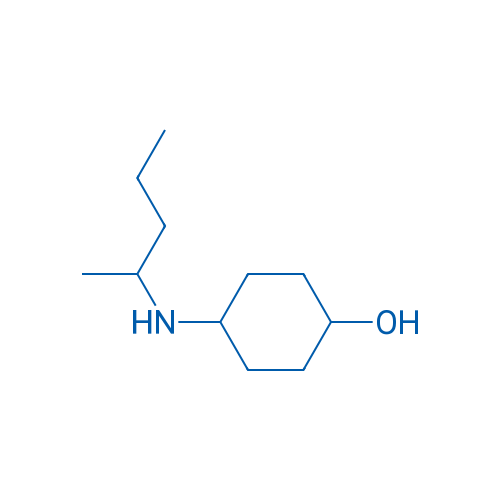 4-[(Pentan-2-yl)amino]cyclohexan-1-ol 250mg