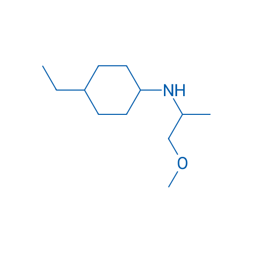 4-Ethyl-N-(1-methoxypropan-2-yl)cyclohexan-1-amine 1g