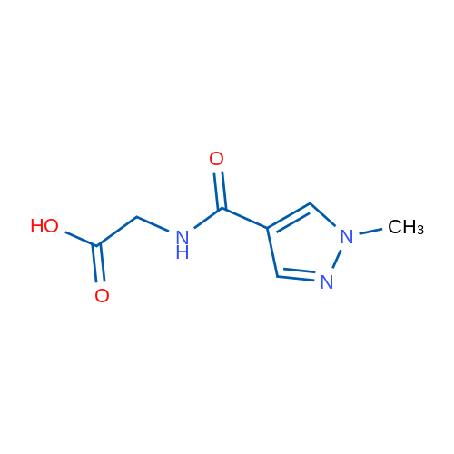 2-(1-Methyl-1H-pyrazole-4-carboxamido)acetic acid 1g