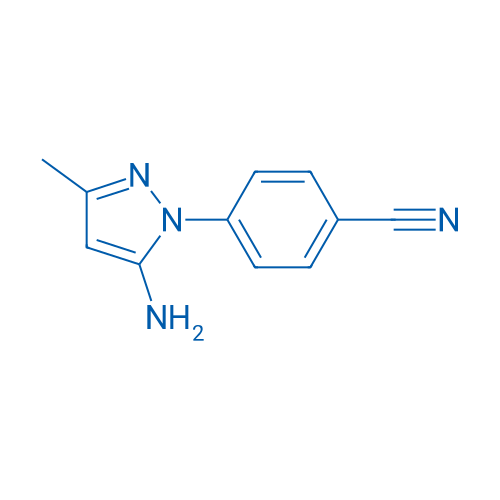 4-(5-amino-3-methyl-1H-pyrazol-1-yl)benzonitrile 250mg