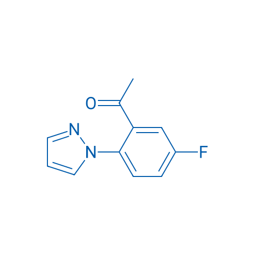 1-[5-Fluoro-2-(1h-pyrazol-1-yl)phenyl]ethan-1-one 1g