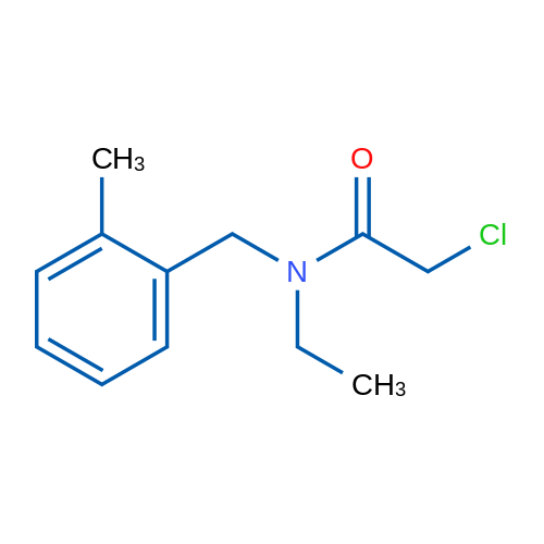 2-Chloro-N-ethyl-N-(2-methylbenzyl)acetamide 1g
