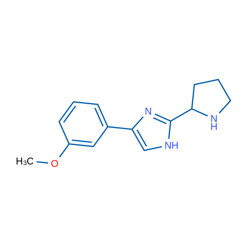 4-(3-Methoxyphenyl)-2-(pyrrolidin-2-yl)-1H-imidazole 1g