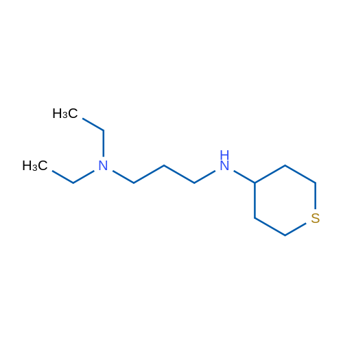 Diethyl({3-[(thian-4-yl)amino]propyl})amine 1g