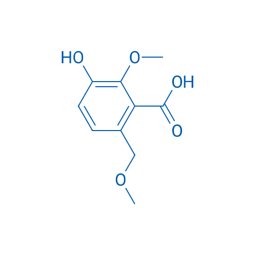 3-Hydroxy-2-methoxy-6-(methoxymethyl)benzoic acid 1g