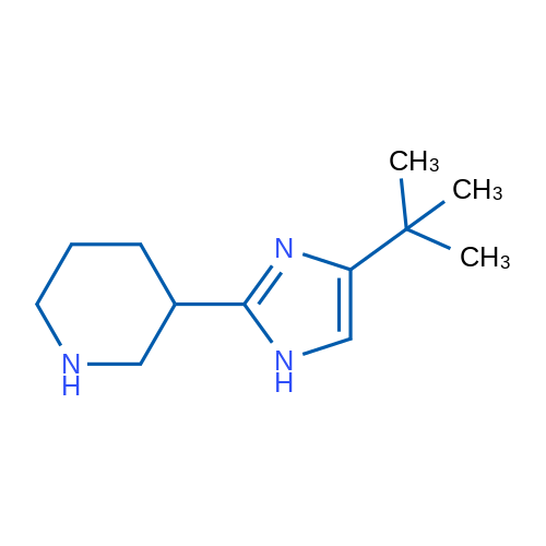 3-(4-(tert-Butyl)-1H-imidazol-2-yl)piperidine 1g