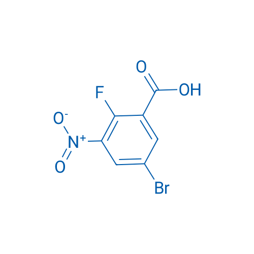 5-Bromo-2-fluoro-3-nitrobenzoic acid 1g