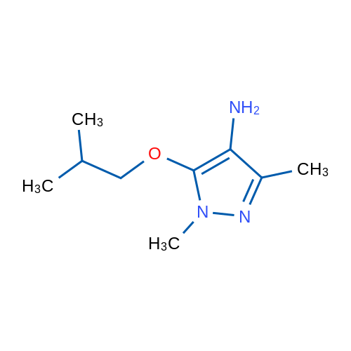 1,3-Dimethyl-5-(2-methylpropoxy)-1h-pyrazol-4-amine 1g