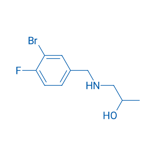 1-{[(3-bromo-4-fluorophenyl)methyl]amino}propan-2-ol 1g