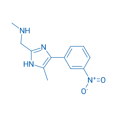 Methyl({[5-methyl-4-(3-nitrophenyl)-1H-imidazol-2-yl]methyl})amine 250mg