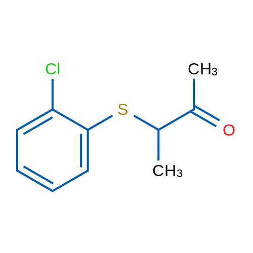 3-[(2-Chlorophenyl)sulfanyl]butan-2-one 5g