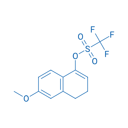 6-Methoxy-3,4-dihydronaphthalen-1-yl trifluoromethanesulfonate 250mg