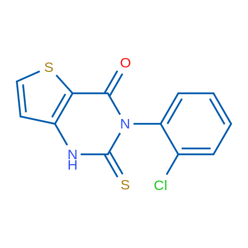 3-(2-Chlorophenyl)-2-sulfanylidene-1H,2H,3H,4H-thieno[3,2-d]pyrimidin-4-one 1g