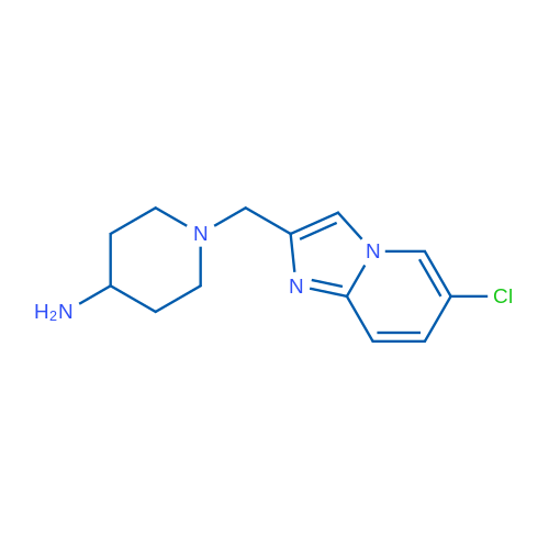 1-((6-Chloroimidazo[1,2-a]pyridin-2-yl)methyl)piperidin-4-amine 1g